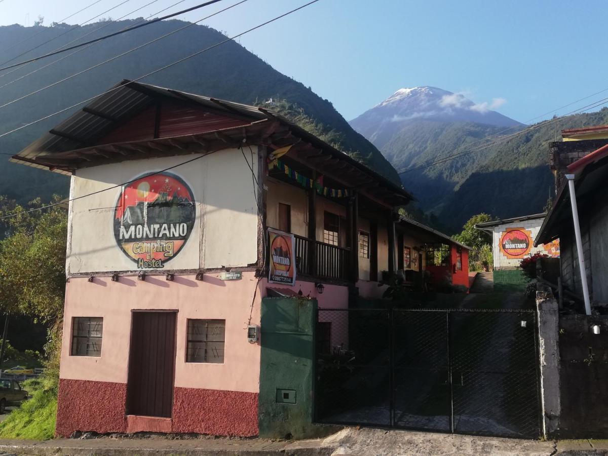 Montano Camping & Hostel Baños Eksteriør billede