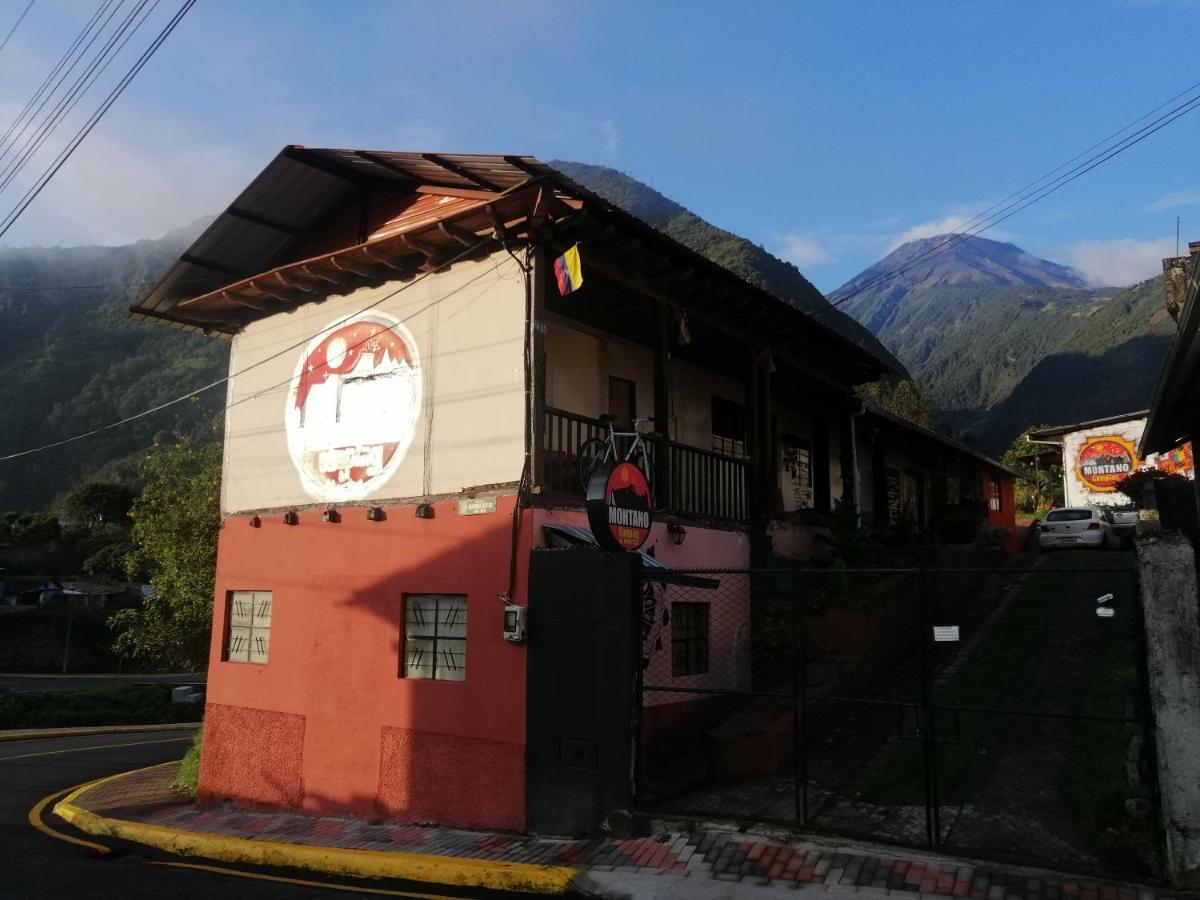 Montano Camping & Hostel Baños Eksteriør billede