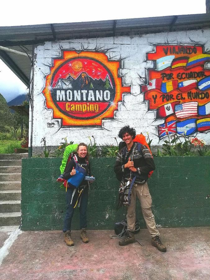 Montano Camping & Hostel Baños Eksteriør billede