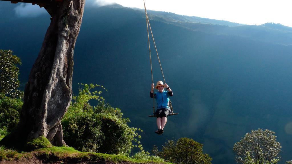Montano Camping & Hostel Baños Eksteriør billede