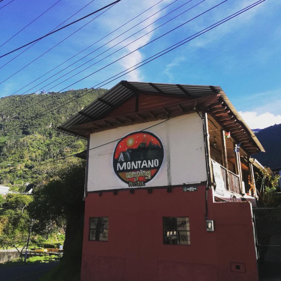 Montano Camping & Hostel Baños Eksteriør billede